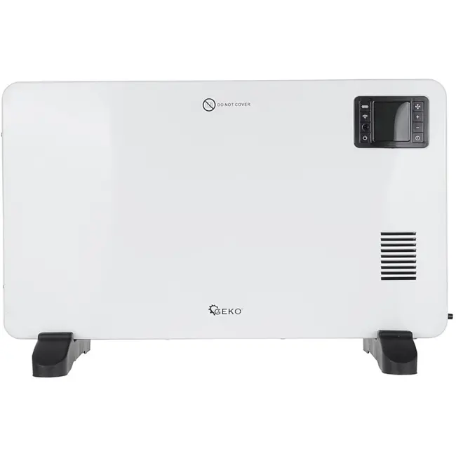 GEKO Convector kachel - 2300W - Wi-Fi - Turbo functie - LCD display - Zwart