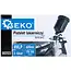 GEKO HVLP verfspuitpistool - 4 verwisselbare nozzles - 600 ml capaciteit - 3-4 bar werkdruk
