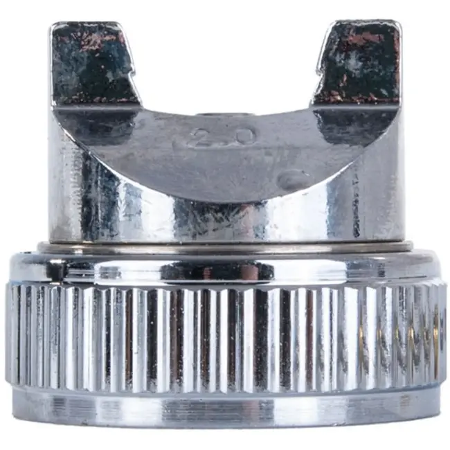 GEKO HVLP verfspuitpistool - 4 verwisselbare nozzles - 600 ml capaciteit - 3-4 bar werkdruk