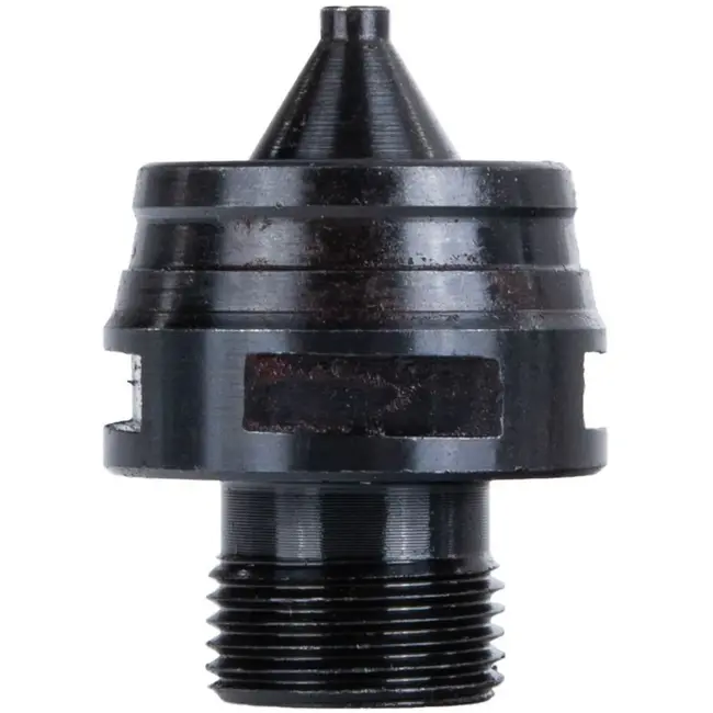 GEKO HVLP verfspuitpistool - 4 verwisselbare nozzles - 600 ml capaciteit - 3-4 bar werkdruk