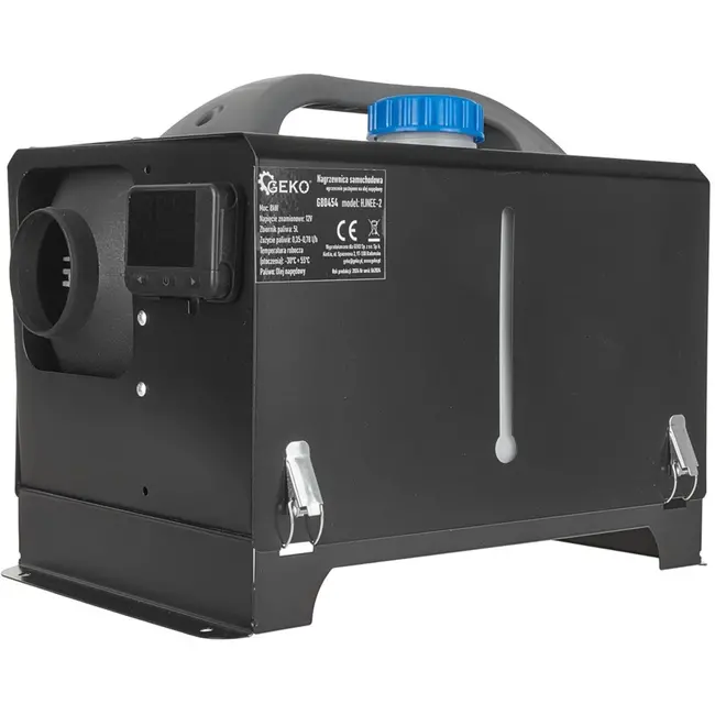 GEKO Diesel luchtverwarmer 8kW - 12V - Geïntegreerde brandstoftank - Afstandsbediening - Compact ontwerp