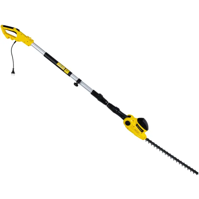 GEKO Elektrische telescopische heggenschaar - 550W - 55 cm snijlengte - Verstelbare kop - 2,1-2,7 m lengte