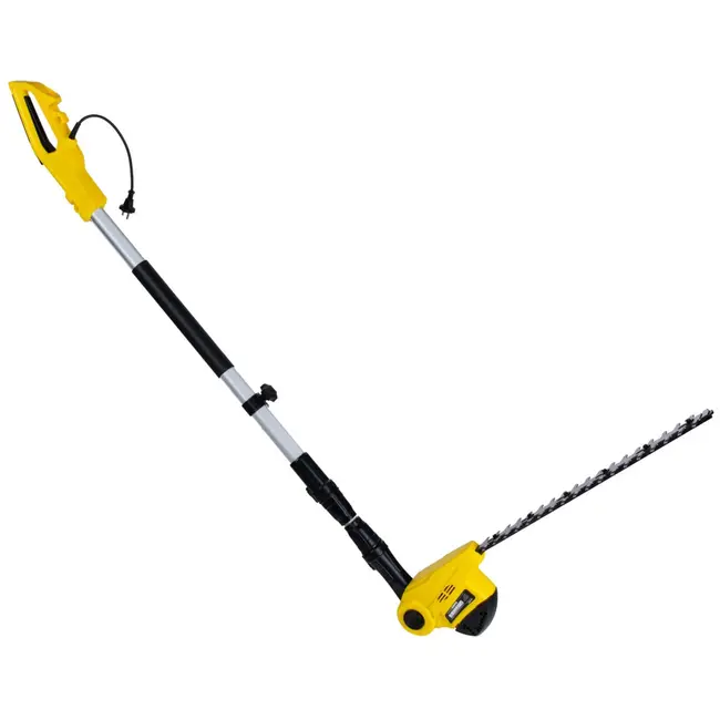 GEKO Elektrische telescopische heggenschaar - 550W - 55 cm snijlengte - Verstelbare kop - 2,1-2,7 m lengte