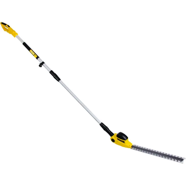 GEKO Elektrische telescopische heggenschaar - 550W - 55 cm snijlengte - Verstelbare kop - 2,1-2,7 m lengte