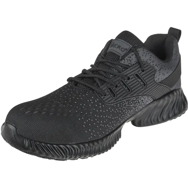 GEKO Moderne veiligheidsschoenen - grijs - ademend - antislip - maat 39