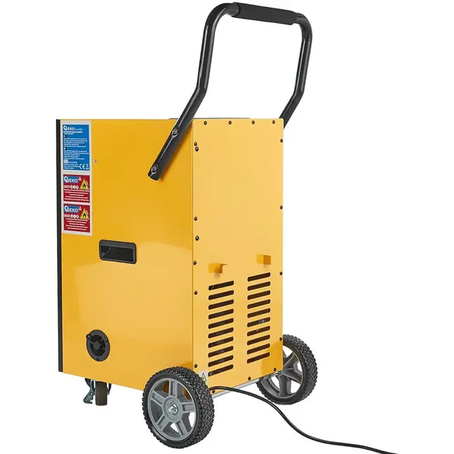 GEKO Industriële luchtontvochtiger - 50L per dag - Mobiel en krachtig - Voor grote ruimtes