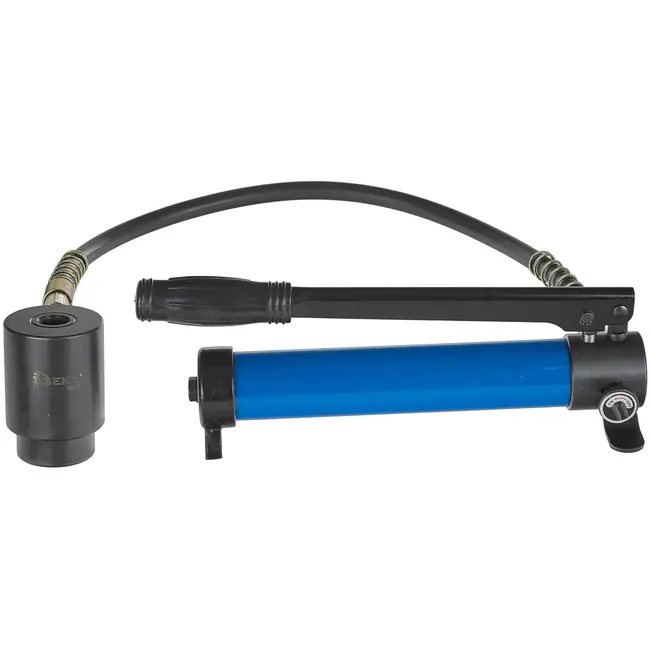 GEKO Hydraulische gatenmaker - 22-60 mm - 10 ton - Voor plaatmetaal - Inclusief draagkoffer