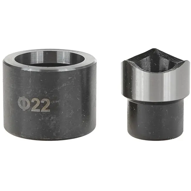 GEKO Hydraulische gatenmaker - 22-60 mm - 10 ton - Voor plaatmetaal - Inclusief draagkoffer