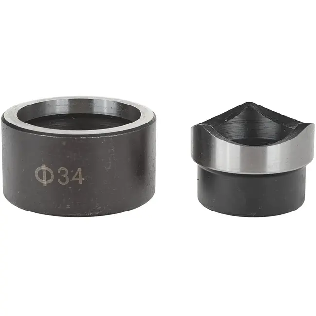 GEKO Hydraulische gatenmaker - 22-60 mm - 10 ton - Voor plaatmetaal - Inclusief draagkoffer