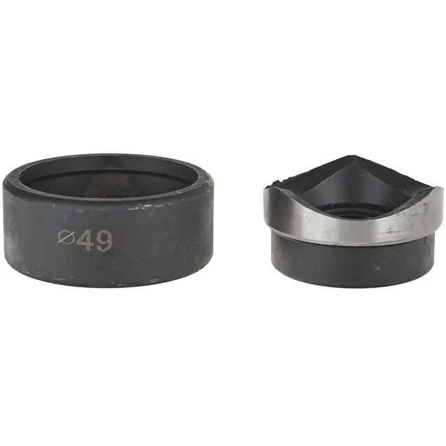 GEKO Hydraulische gatenmaker - 22-60 mm - 10 ton - Voor plaatmetaal - Inclusief draagkoffer