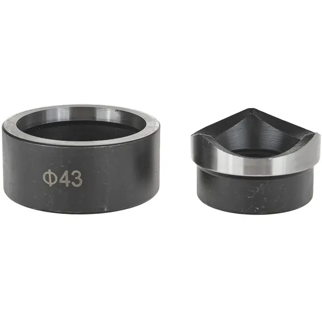 GEKO Hydraulische gatenmaker - 22-60 mm - 10 ton - Voor plaatmetaal - Inclusief draagkoffer