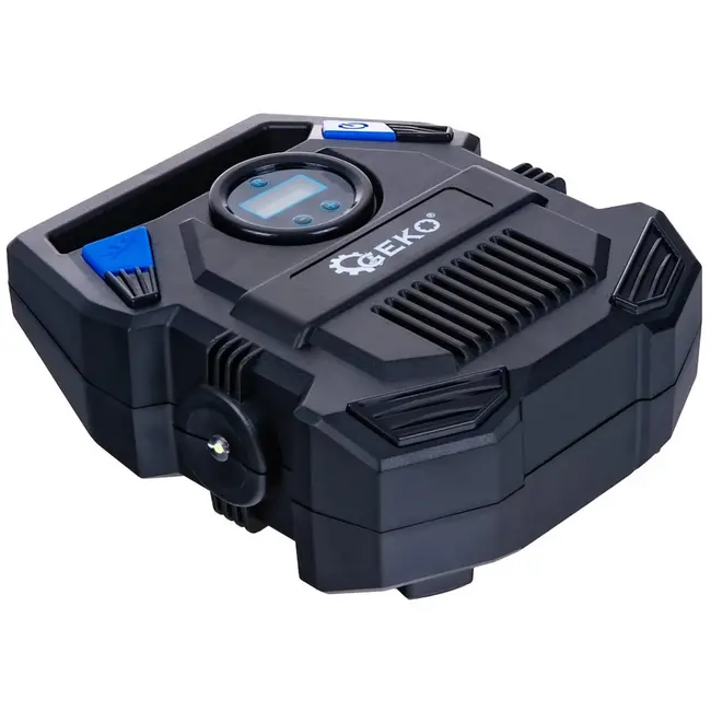 GEKO Compacte 12V compressor - digitaal display - automatische uitschakeling - LED verlichting