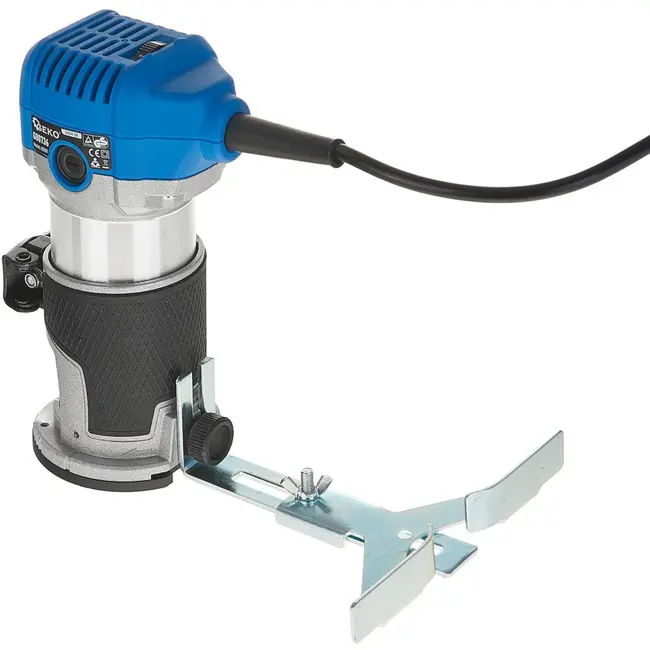 GEKO Bovenfrees - 710W - Snelheidsregeling - Inclusief Freesbits - Aluminium Behuizing