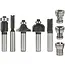 GEKO Bovenfrees - 710W - Snelheidsregeling - Inclusief Freesbits - Aluminium Behuizing