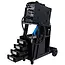 GEKO Welding kar - mobiel - 4 lades - staal - zwart