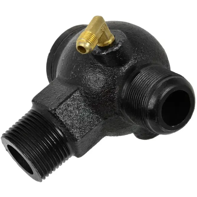 GEKO Eenwegventiel voor compressor - 200 V - 1/2" schroefdraad