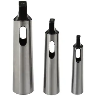 GEKO Morse taper reductie adapter set - 3-delig - veelzijdige maatverandering