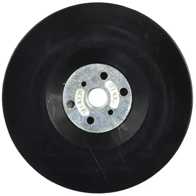 GEKO Rubberen schuurpad - 125 mm - M14x2 - Voor haakse slijpers