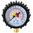 GEKO Manometer - robuust ontwerp - dubbele schaal - beschermende rubberen bumper