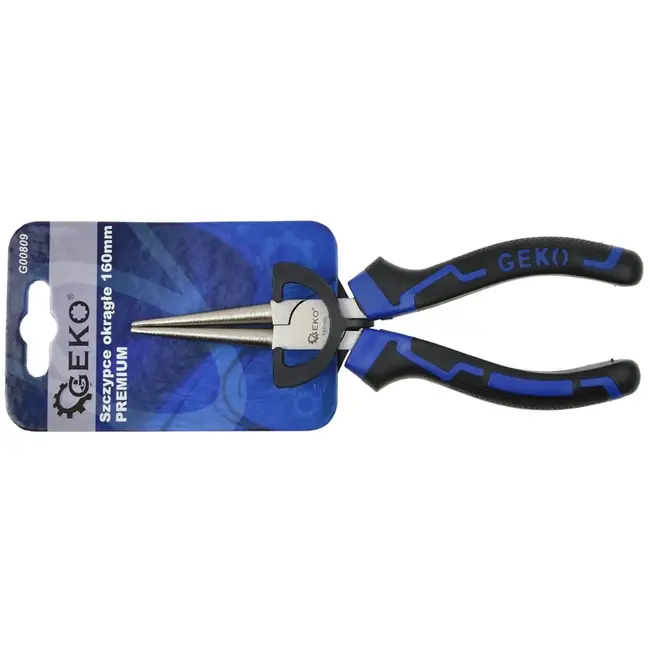 GEKO Ronde bek tang - 160mm - Staal - Veelzijdig gebruik