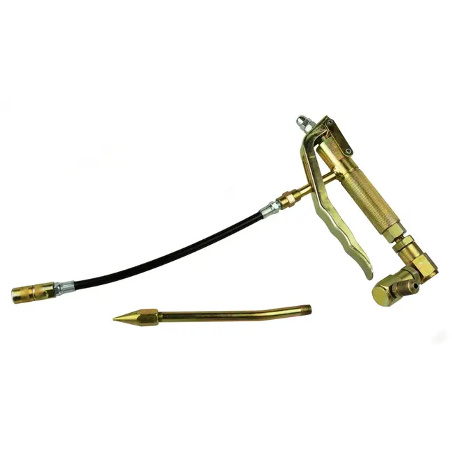 GEKO Luchtpistool met metalen en rubberen slang - Geschikt voor vetpompen