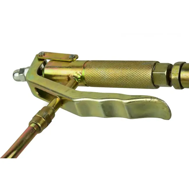 GEKO Luchtpistool met metalen en rubberen slang - Geschikt voor vetpompen