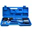 GEKO Hydraulische krimptang - 180° draaibare kop - 10-300mm² capaciteit - 12 matrijzen - Anti-slip handgreep