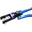 GEKO Hydraulische krimptang - 180° draaibare kop - 10-300mm² capaciteit - 12 matrijzen - Anti-slip handgreep