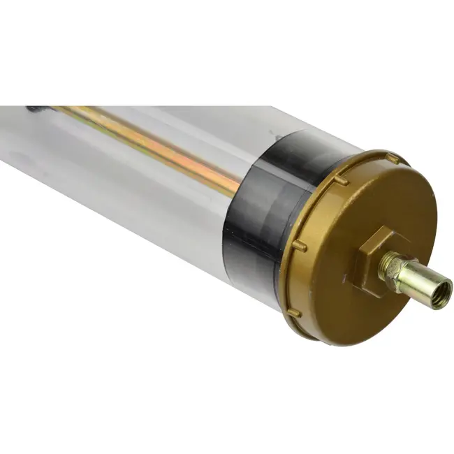 GEKO Oliezuiger - Transparant - 400 ml - Flexibele slang - T-bar plunjer