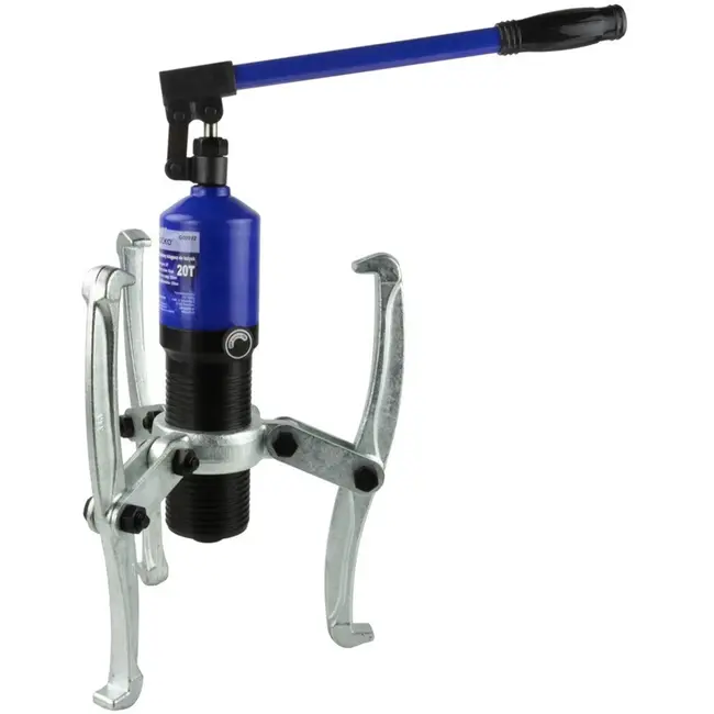 GEKO Hydraulische trekker set - multifunctioneel - 20 ton - verstelbare poten - 60-350 mm capaciteit