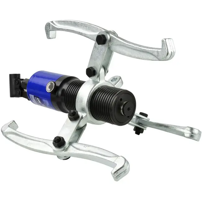 GEKO Hydraulische trekker set - multifunctioneel - 20 ton - verstelbare poten - 60-350 mm capaciteit