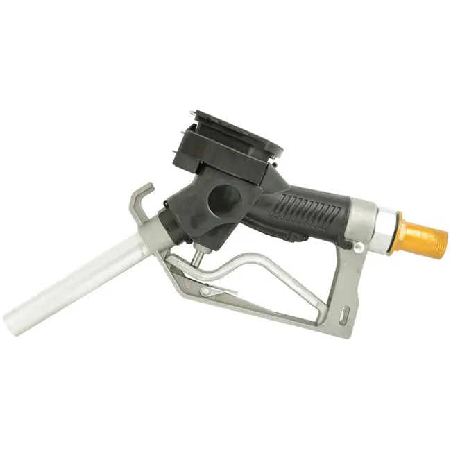 GEKO Digitale brandstofnozzle - LCD display - 20-60 L/min - Aluminium - Diesel en motorolie