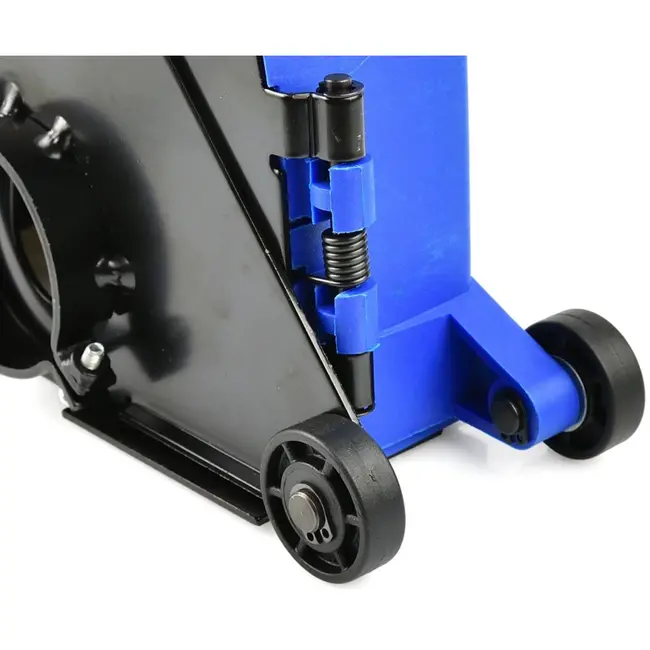 GEKO Stofkap voor haakse slijper - verstelbare diepte - 115/125 mm - met wieltjes