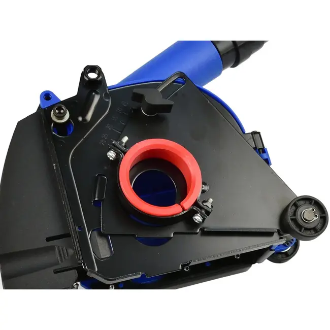 GEKO Stofkap voor haakse slijper - verstelbare diepte - 115/125 mm - met wieltjes