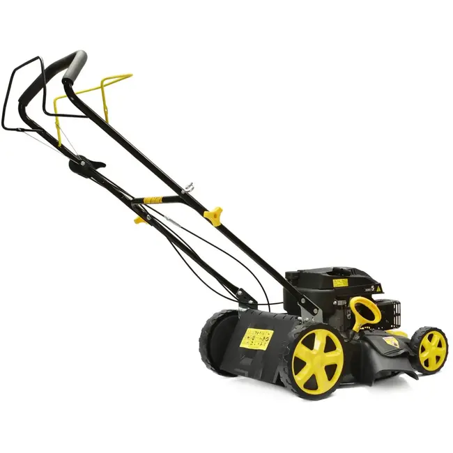 GEKO Grasmaaier - 46 cm - 8 Hoogtestanden - Zij- en Achteruitworp - 60L opvangbak