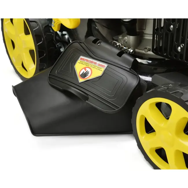 GEKO Grasmaaier - 46 cm - 8 Hoogtestanden - Zij- en Achteruitworp - 60L opvangbak