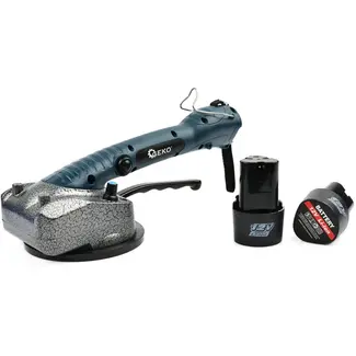 GEKO Draadloze tegelzuignap - verstelbare vibratie - 100x100 cm - incl. 2 batterijen