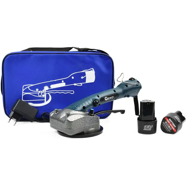 GEKO Draadloze tegelzuignap - verstelbare vibratie - 100x100 cm - incl. 2 batterijen