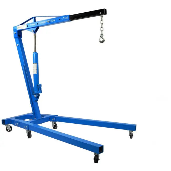 GEKO Opvouwbare motorlift - 2 ton - veelzijdige hefposities - compacte opslag