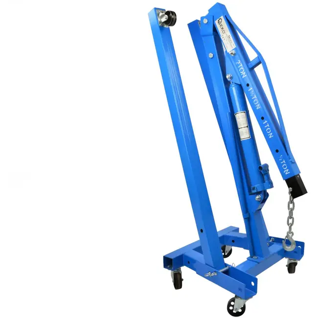 GEKO Opvouwbare motorlift - 2 ton - veelzijdige hefposities - compacte opslag