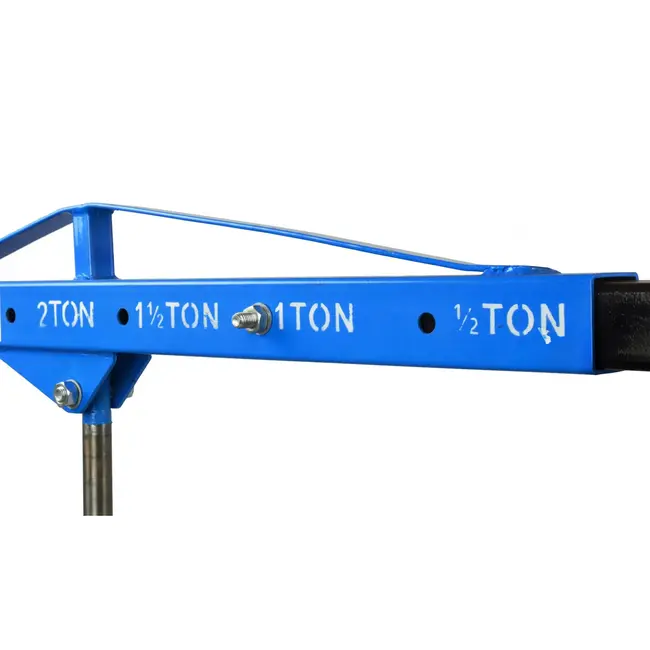 GEKO Opvouwbare motorlift - 2 ton - veelzijdige hefposities - compacte opslag