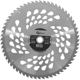 GEKO Cirkelzaagblad - 450 mm - 60T - Koelgaten - Houtbewerking