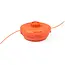 GEKO Nylon snijder - nieuw ontwerp - rood - M10 linkse draad - 6,2 cm hoog
