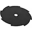 GEKO 8-tands mes voor bosmaaier - 255 mm diameter - 1,6 mm dikte - Max. 12000 tpm