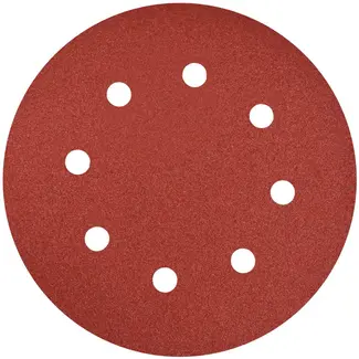 GEKO Schuurpapier met gaten - 190 mm - P180 - 100 stuks