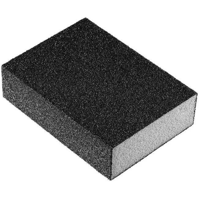 GEKO Schuurblok foam - silicon carbide - korrel 120 - 70x100x25 mm - 10 stuks