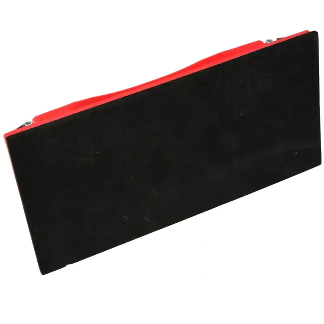 GEKO Handschuurblok - Metalen klemmen - 210x105 mm - Voor contouren en vlakke oppervlakken