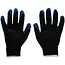GEKO Winterhandschoenen - Latex gecoat - Slijtvast - Maat 9 - Blauw - 12 stuks