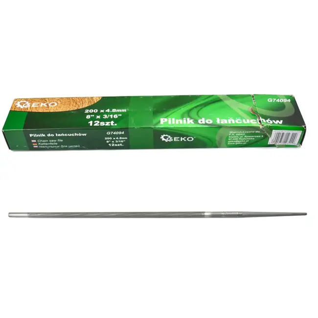 GEKO Zaagvijl - Fijne Diameter - 4,8 mm - 12 stuks