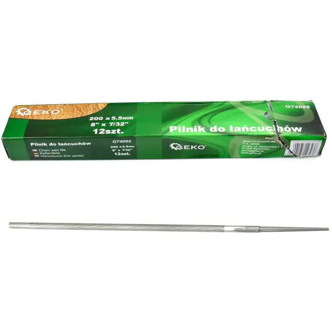 GEKO Zaagvijl - Precisie - 5,5 mm - Metaalbewerking - 12 stuks